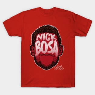 Nick Bosa San Francisco Player Silhouette T-Shirt